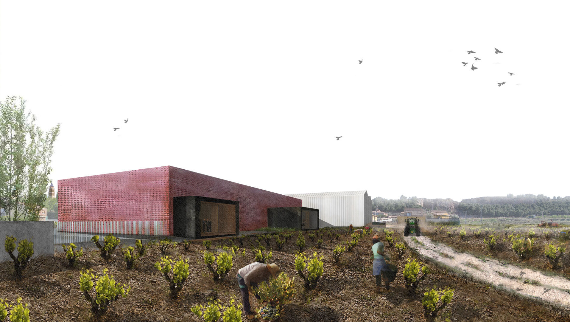 Edificio Social para Bodegas Aragonesas