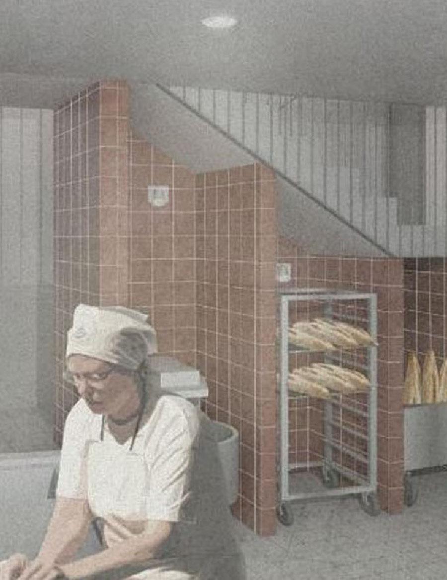 Obrador para Panadería-Bollería, Almonacid de la Cuba (Zaragoza)