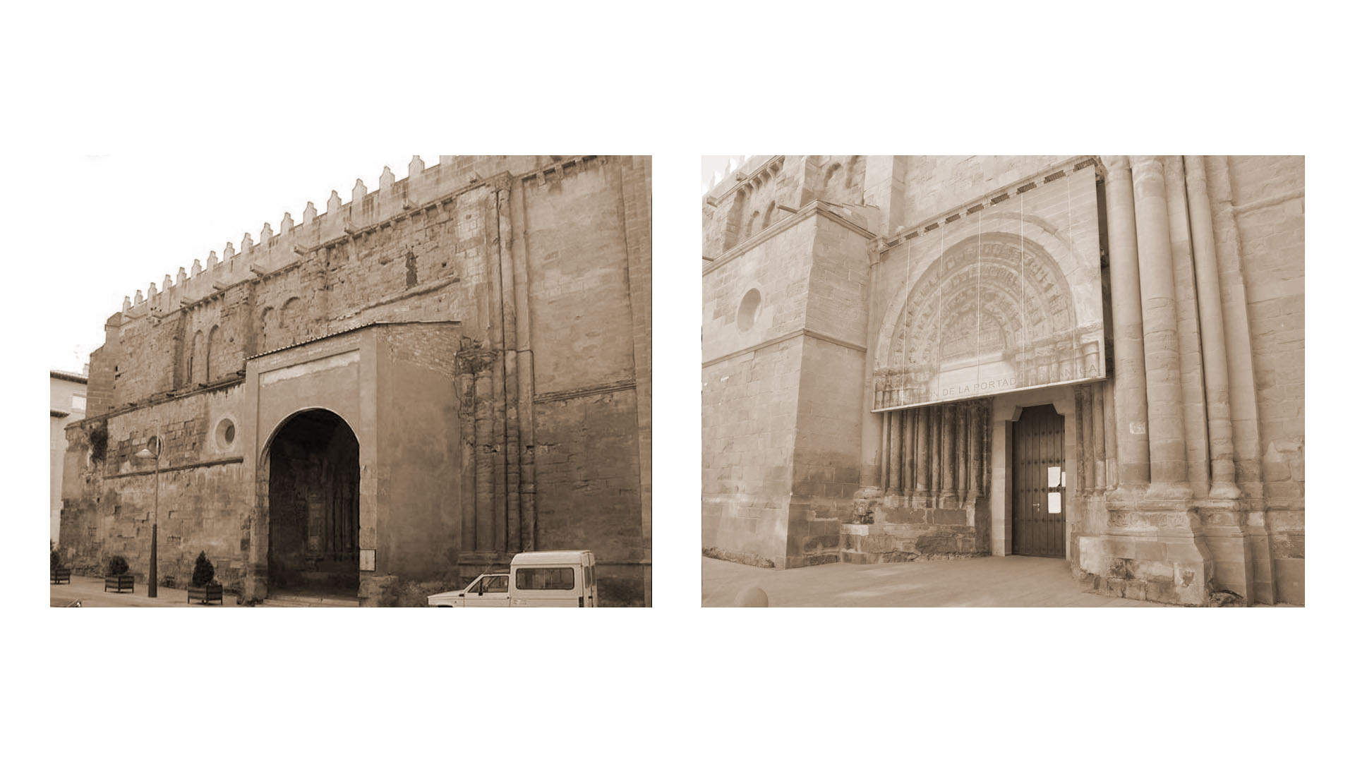 Portada Norte de la Iglesia Del Salvador