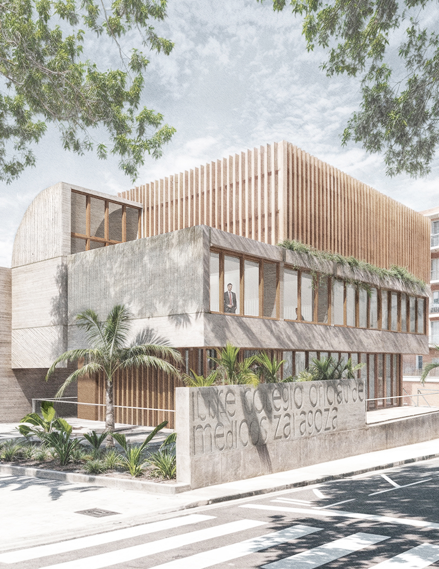 Reforma y ampliación de la Sede Colegio Oficial de Médicos, Zaragoza