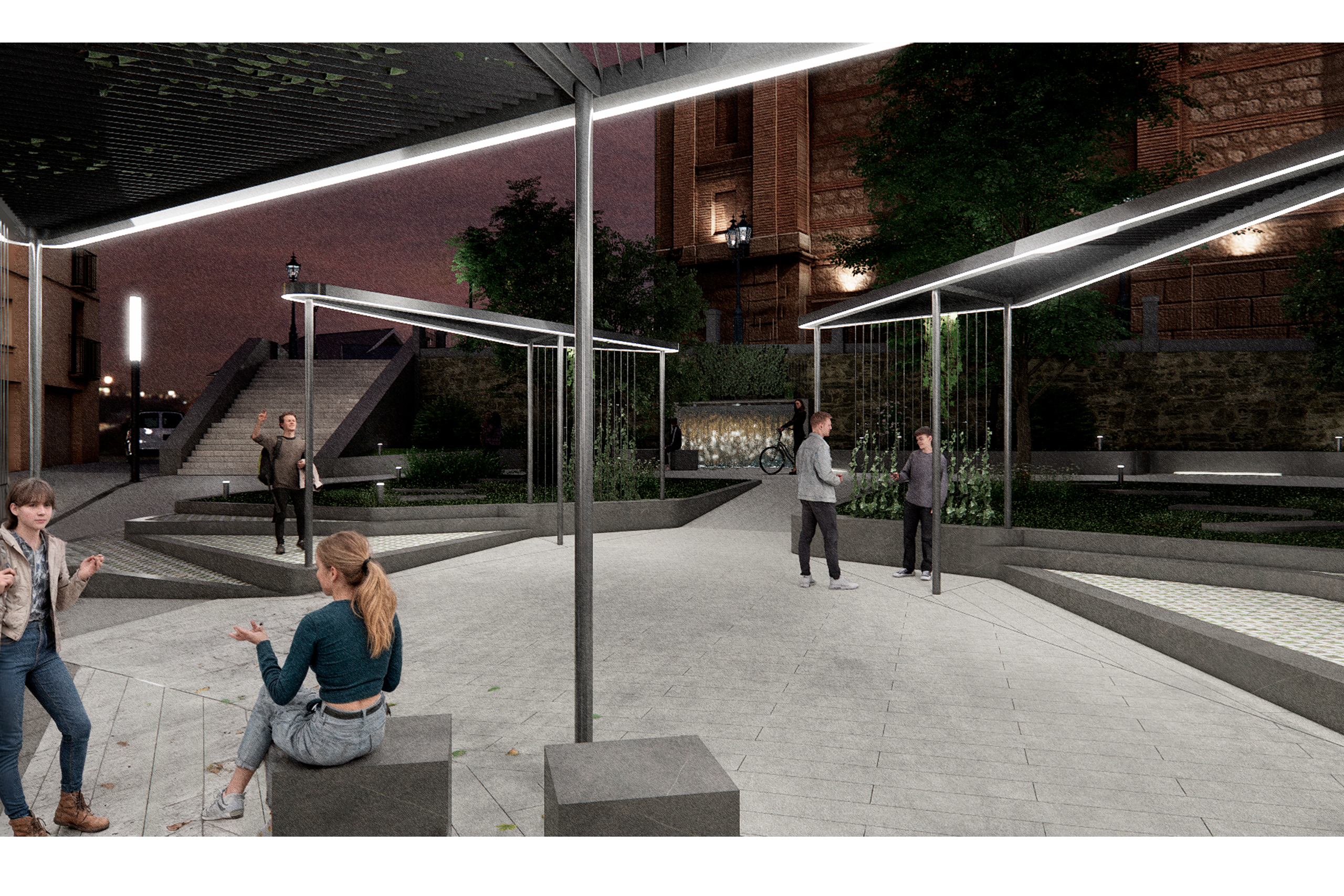 Reurbanización Plaza Capitán Esponera. Épila