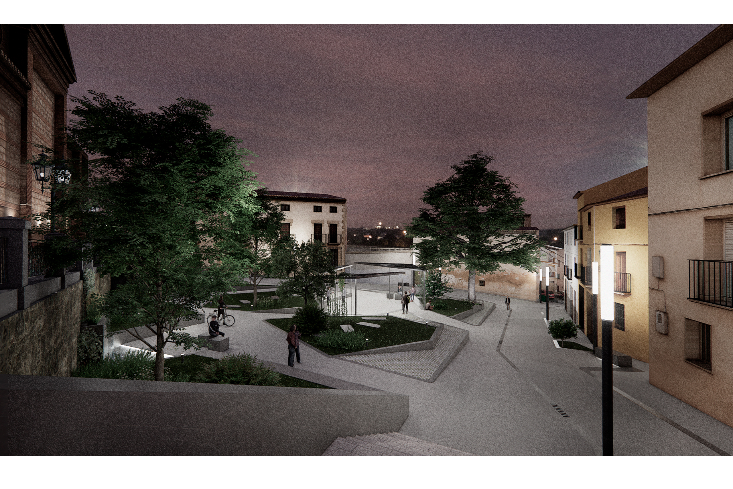 Reurbanización Plaza Capitán Esponera. Épila