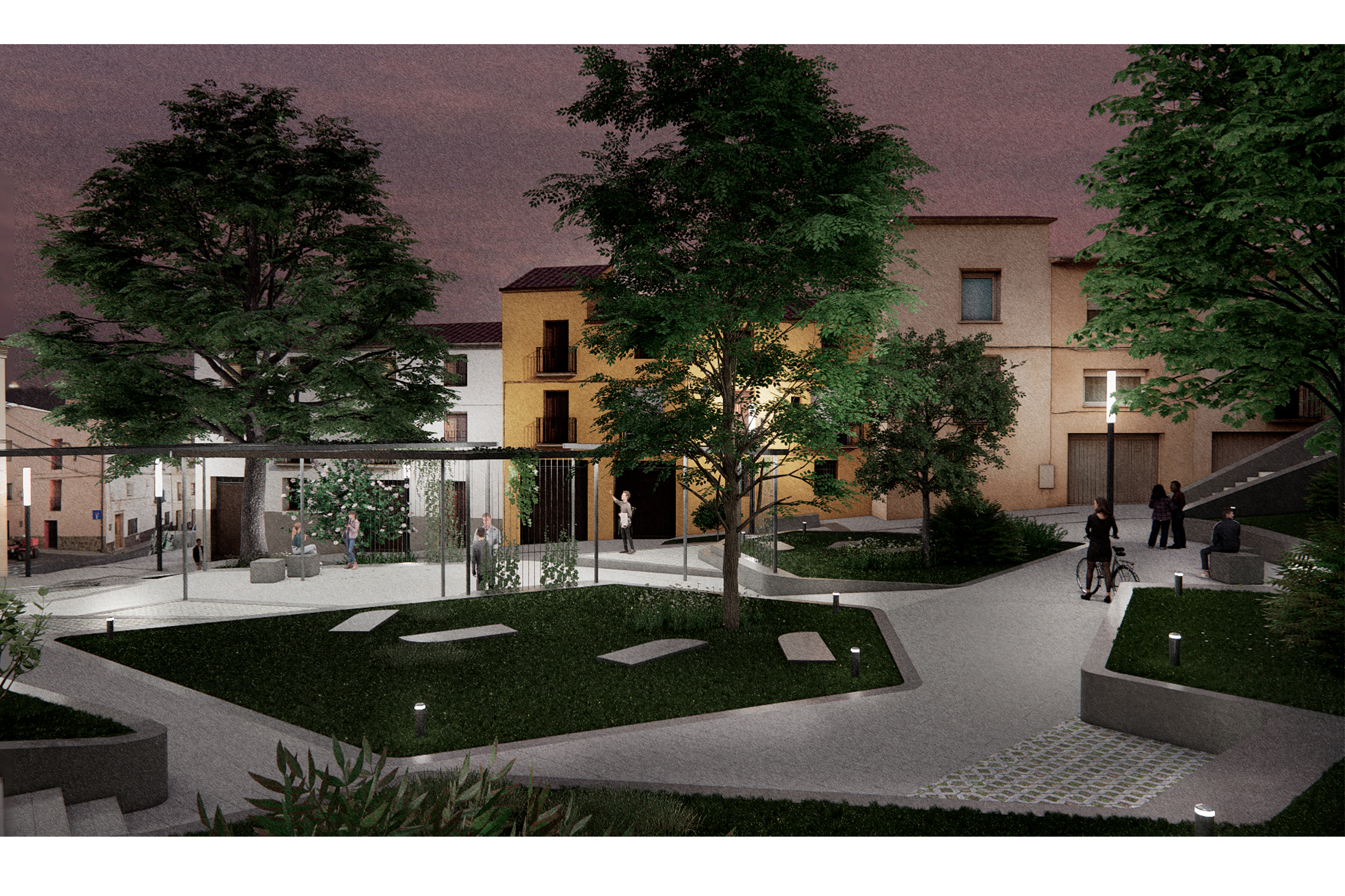 Reurbanización Plaza Capitán Esponera. Épila