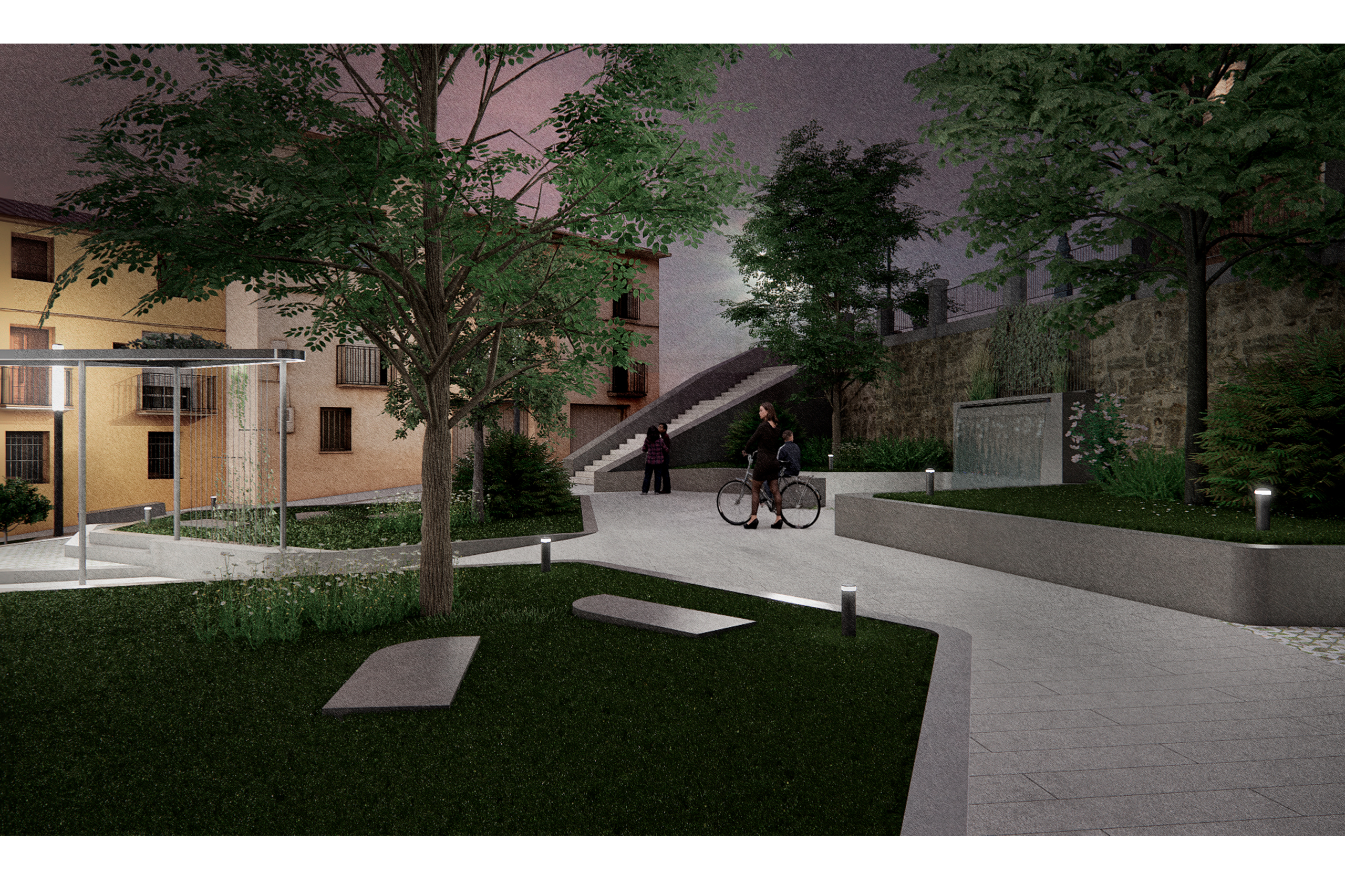 Reurbanización Plaza Capitán Esponera. Épila