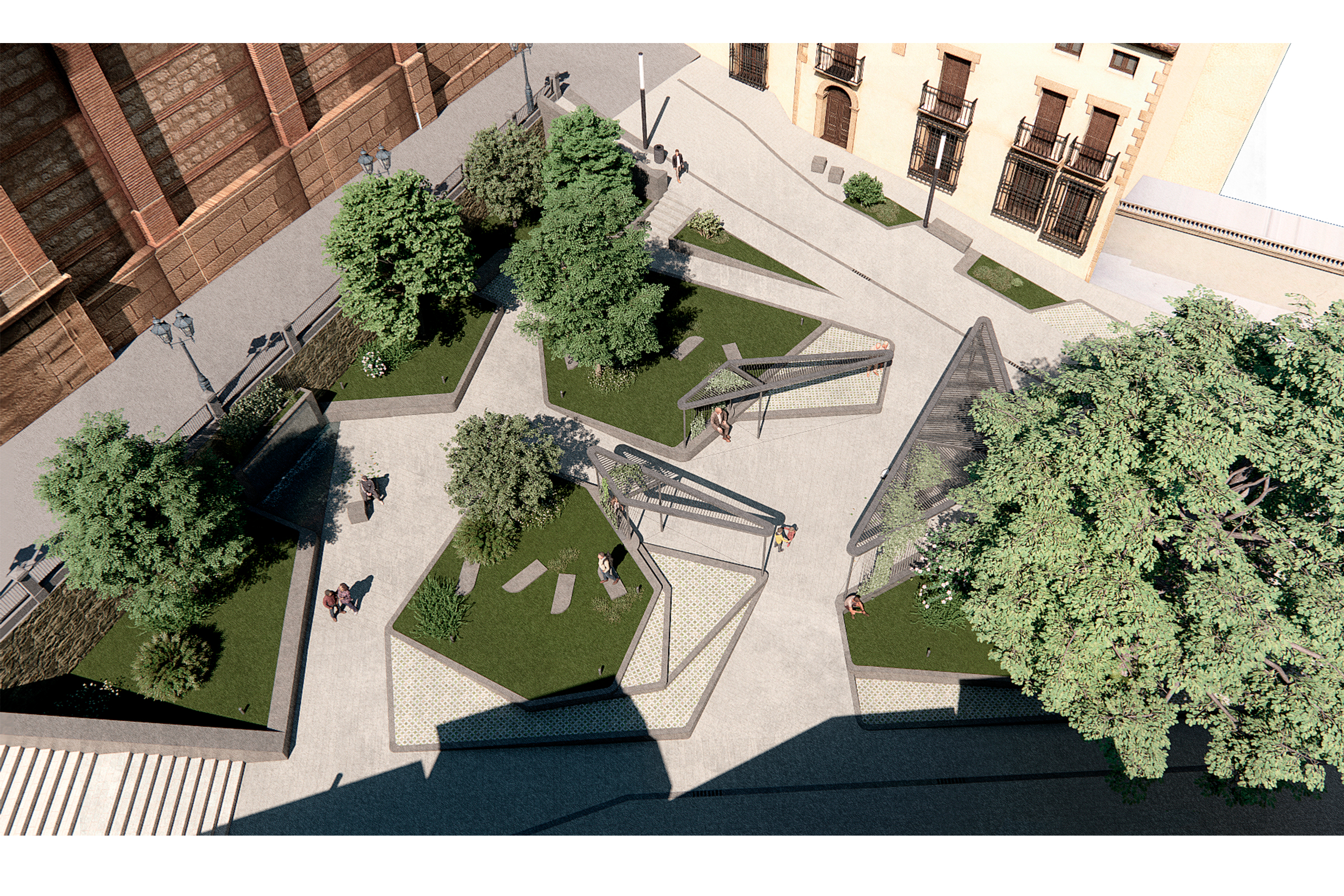 Reurbanización Plaza Capitán Esponera. Épila