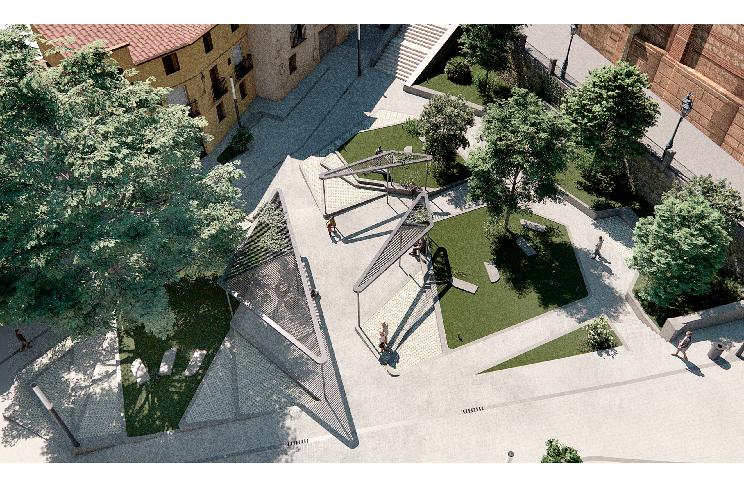 Reurbanización Plaza Capitán Esponera. Épila